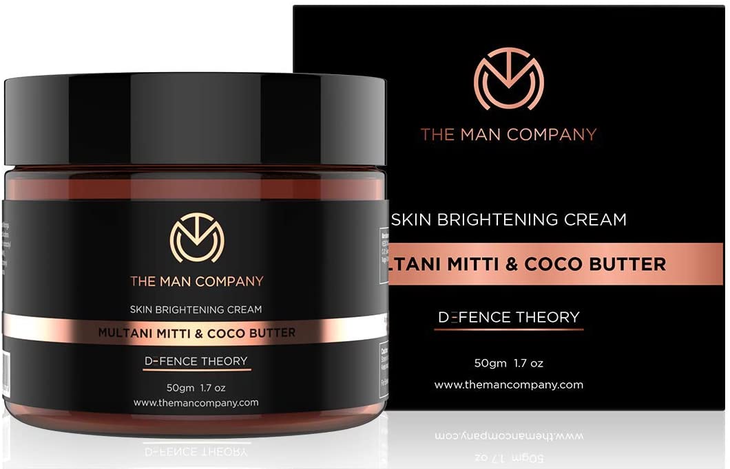 The Man Company Skin Brightening Cream Multani Mitti Coco