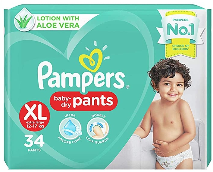 Buy Pampers Baby Dry Pants Diaper Large - 30s Online | Southstar Drug
